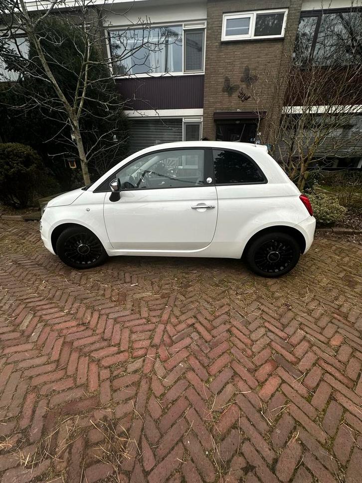 Fiat 500 Twinair Turbo 80pk 2017 Wit, Auto's, Fiat, Particulier, Benzine, A, Hatchback, Handgeschakeld, Origineel Nederlands, Wit