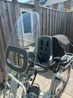 Bobike go mini met windscherm, Fietsen en Brommers, Fietsaccessoires | Fietsstoeltjes, Ophalen, Voetsteuntjes, Zo goed als nieuw