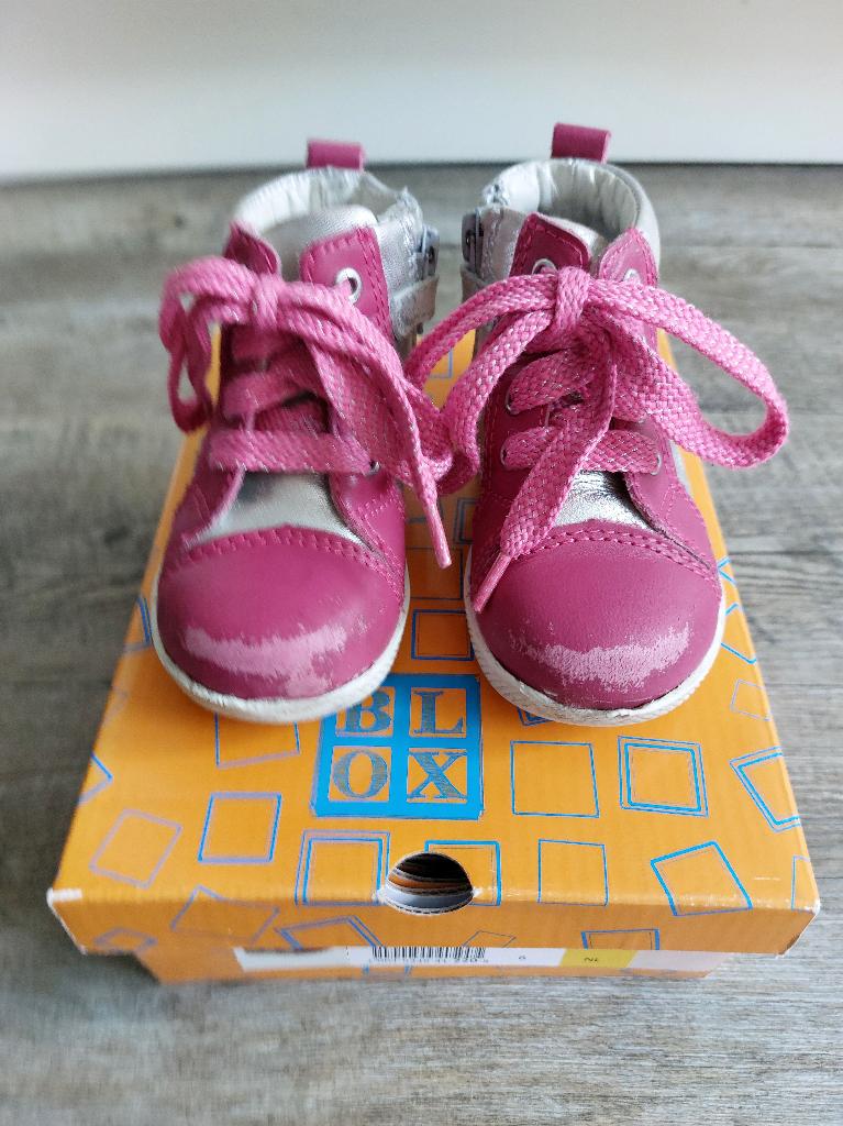 Lederen schoenen maat 22, Gebruikt, Meisje, Schoenen, Ophalen of Verzenden