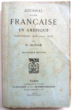 E. Altiar - Journal d'une Francaise en Amérique (septembre, Ophalen of Verzenden