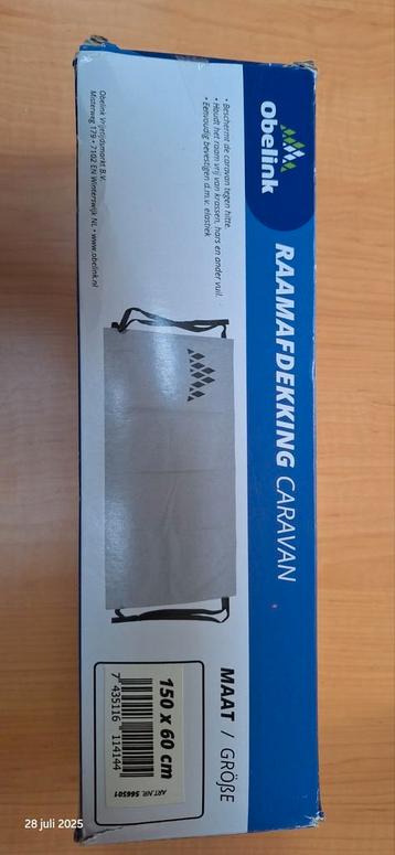 Raamafdekking  beschikbaar voor biedingen