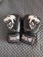 Super Pro Combat Gear Bokshandschoenen 14oz, Ophalen of Verzenden, Zo goed als nieuw, Overige, Vechtsportbescherming