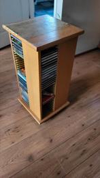 Goede cd toren voor heel veel cd selectie cd zitten erbij, Huis en Inrichting, Ophalen, Gebruikt, Hout, Cd's