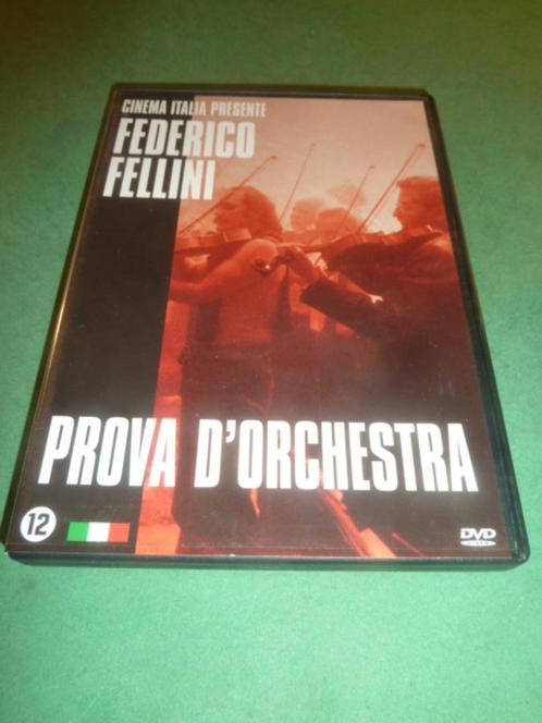 Prova d'orchestra Frederico Fellini dvd, Cd's en Dvd's, Dvd's | Filmhuis, Zo goed als nieuw, Overige gebieden, Alle leeftijden