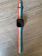 Apple Watch Series 6 44mm + Originele Apple M/L Band, Zwart, IOS, Ophalen of Verzenden, Zo goed als nieuw