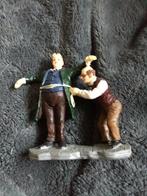 Kerst figuren kerstdorp, Ophalen of Verzenden, Zo goed als nieuw