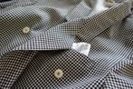 stijlvol zwart wit geruite wollen (deels) dames colbert - 40, Kleding | Dames, Maat 38/40 (M), Zwart, Ophalen of Verzenden, Zo goed als nieuw