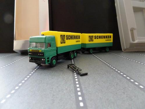 689 herpa daf 3600 space cab schenker nijmegen 1:87 truck, Hobby en Vrije tijd, Modelauto's | 1:87, Nieuw, Bus of Vrachtwagen