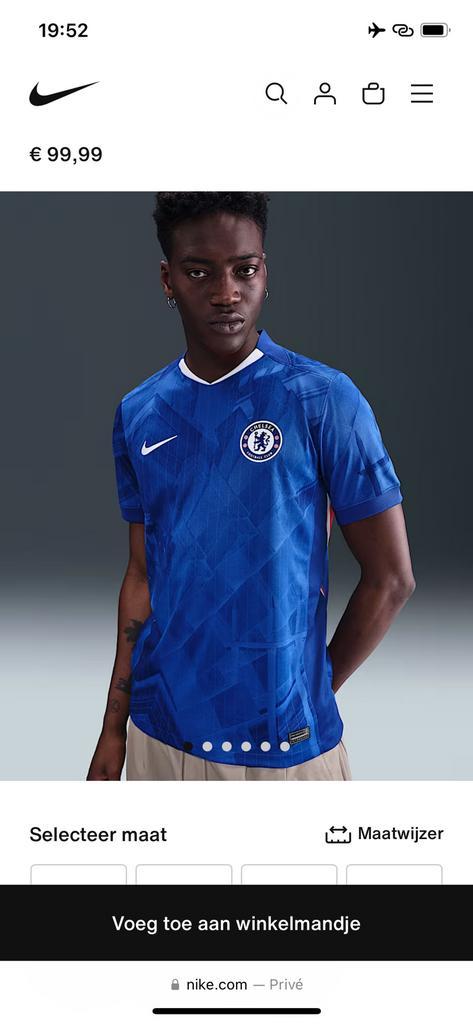 Chelsea thuisshirt, Verzamelen, Sportartikelen en Voetbal, Nieuw, Shirt, Buitenlandse clubs, Ophalen of Verzenden