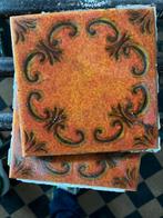 Vintage tegels 36 stuks, Doe-het-zelf en Verbouw, Tegels, Zo goed als nieuw, Minder dan 5 m², Wandtegels, Keramiek