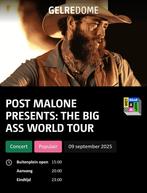 2 Tickets Post Malone Gelredome - GOEDKOOP!, Tickets en Kaartjes, Concerten | Pop, Twee personen, September