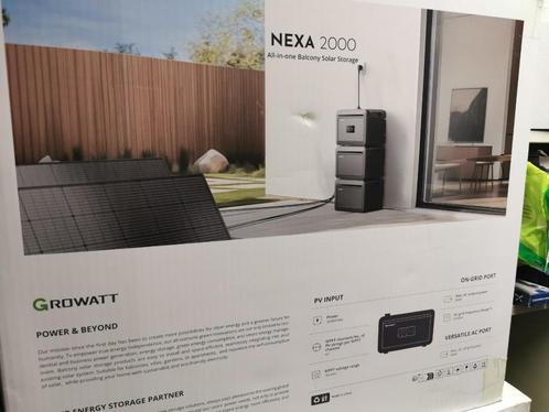 Growatt NEXA 2000 Slimme Thuisbatterij, Doe-het-zelf en Verbouw, Overige Doe-het-zelf en Verbouw, Nieuw, Ophalen of Verzenden