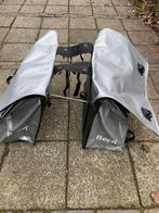 Fietstassen Beck - zilvergrijs, dubbele tas 35L per stuk, Ophalen, Gebruikt