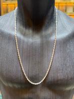 14KT Wit Goud - 31 Gram - Ketting - ROPE - Massief -Gedraaid, Ophalen, Nieuw, Goud