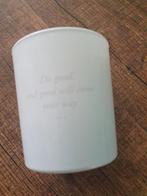 Nieuwe Rituals geurkaars of Karma 140 g met tekst, Ophalen, Nieuw, Overige materialen, Minder dan 25 cm