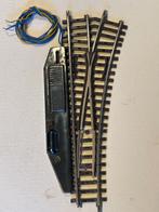 Märklin 2261 elektrische wissel rechts K-rails, Wisselstroom, Gebruikt, Rails, Ophalen of Verzenden