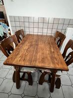 Tafel, Huis en Inrichting, Complete eetkamers, Ophalen, Gebruikt, 4 tot 6 stoelen