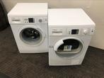 SET wasmachine en condensdroger Bosch Logixx8 MET GARANTIE, Witgoed en Apparatuur, Kort programma, 6 tot 8 kg, Zo goed als nieuw