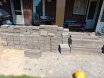+/- 12,2m2 stoeptegels gratis af te halen, Tuin en Terras, Ophalen, Zo goed als nieuw, 10 m² of meer, Beton