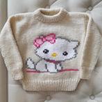 Poes met strik trui breipatroon, Hobby en Vrije tijd, Breien en Haken, Ophalen of Verzenden, Zo goed als nieuw, Breien, Patroon of Boek