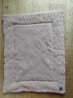 Jollein boxkleed, speelkleed, zacht roze, 100x80cm, Ophalen of Verzenden, Zo goed als nieuw, Rechthoekig, Boxkleed