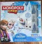 Monopoly Junior Frozen Editie, Hobby en Vrije tijd, Gezelschapsspellen | Bordspellen, Ophalen of Verzenden, Zo goed als nieuw