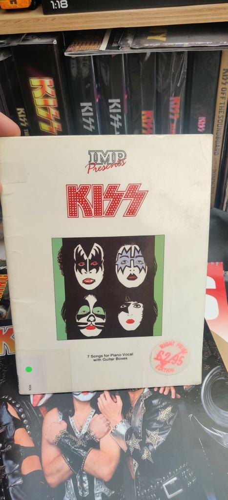 Kiss lp Songbook gitaar book, Verzamelen, Muziek, Artiesten en Beroemdheden, Zo goed als nieuw, Ophalen of Verzenden