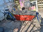 Bakfiets NL long 7 versnellingen + dekzeil voor kids of hond, Fietsen en Brommers, Fietsen | Bakfietsen, Ophalen, Gebruikt, 3 kinderen