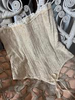 Antiek korset corset damast, Verzenden, Dames