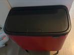 Brabantia 60 liter prullenbak 1 vak, Huis en Inrichting, Woonaccessoires | Prullenbakken, Ophalen, 50 tot 75 cm, 40 liter of meer