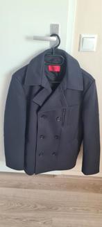 Hugo Boss Winterjas Donkerblauw Maat M, Kleding | Heren, Ophalen of Verzenden, Zo goed als nieuw, Hugo Boss, Maat 48/50 (M)
