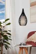 Nieuw. EGLO Razoni - Hanglamp - E27 - Ø 19 cm - Zwart, Nieuw, Ophalen of Verzenden, Minder dan 50 cm