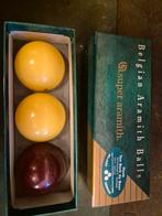 Belgian Aramith Balls, Sport en Fitness, Biljarten en Poolen, Ophalen of Verzenden, Zo goed als nieuw, Keu of Ballen