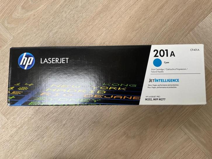 Nieuwe toner CF401A (HP 201A) cyan HP M252, MFP M277 serie, Computers en Software, Printerbenodigdheden, Nieuw, Toner, Ophalen of Verzenden