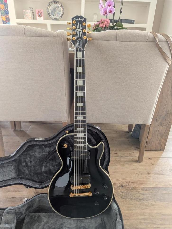 EPIPHONE LES PAUL MATT HEAFY SIGNATURE 7 STRING, Muziek en Instrumenten, Snaarinstrumenten | Gitaren | Elektrisch, Zo goed als nieuw