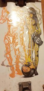 Santa Cruz Skateboard 8”5 - Wooten Duo, Sport en Fitness, Skateboarden, Ophalen of Verzenden, Gebruikt, Skateboard