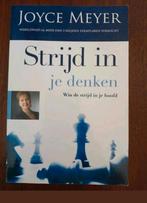 Strijd in je denken Joyce Meyer zgan vaste prijs, Boeken, Ophalen of Verzenden, Zo goed als nieuw