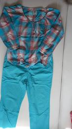Gaastra broek met blouse XL, Kleding | Dames, Broeken en Pantalons, Gaastra, Gedragen, Lang, Blauw