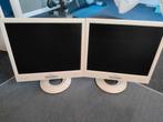 2x Fujitsu Siemens Monitor 19 inch, Ophalen, In hoogte verstelbaar, Overige typen, Onbekend