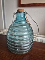 Blauwe glazen wespenvanger., Antiek en Kunst, Ophalen of Verzenden