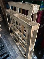 8x pallets, Doe-het-zelf en Verbouw, Hout en Planken, Ophalen, Gebruikt, 25 tot 50 mm, Pallet
