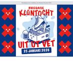 2 tickets kluntocht Breda, Twee personen