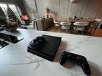 PS4 met 2 controllers, Spelcomputers en Games, Spelcomputers | Sony PlayStation 4, Ophalen of Verzenden, Gebruikt, Met 2 controllers