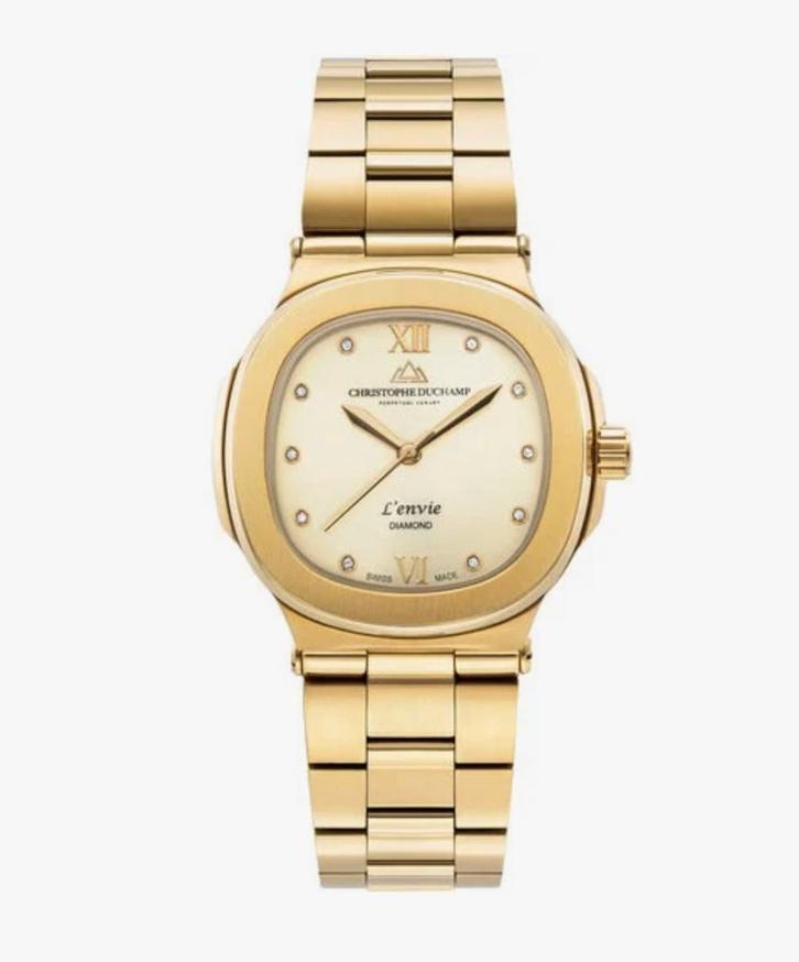 Christophe Duchamp L'envie(nieuw), Sieraden, Tassen en Uiterlijk, Horloges | Dames, Nieuw, Polshorloge, Overige merken, Staal