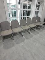 6x arco flux stoelen, Gebruikt, Design, Ophalen of Verzenden, Vijf, Zes of meer stoelen