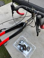 Pinarello Nytro gravel vork stuur handles remmen derailleurs, Fietsen en Brommers, Fietsen | Racefietsen, Overige merken, Aluminium