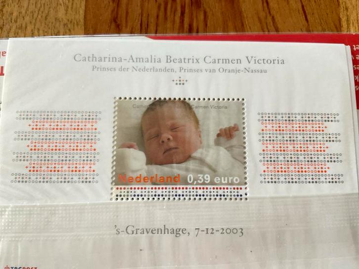 Postzegel Catharina-Amalia 2003, Postzegels en Munten, Postzegels | Nederland, Gestempeld, Na 1940, Ophalen of Verzenden