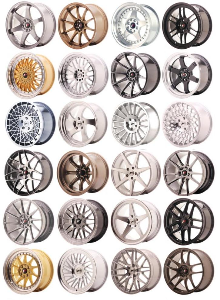 Japan Racing Wheels JR Velgen leverbaar > AKTO in Apeldoorn, Auto-onderdelen, Banden en Velgen, Velg(en), Ophalen of Verzenden