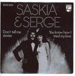 Top 40- Single van Saskia & Serge- Nederpop uit 1976, Cd's en Dvd's, Vinyl Singles, Ophalen of Verzenden, Gebruikt, Pop