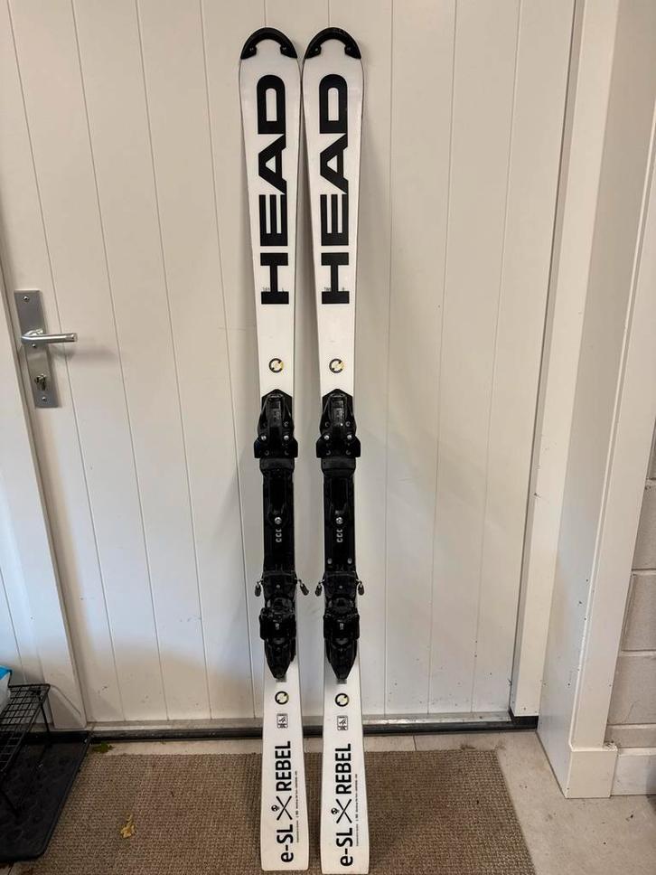 Head E-sl 165 FIS, Sport en Fitness, Skiën en Langlaufen, Zo goed als nieuw, Ski's, Skiën, Head, Carve, 160 tot 180 cm, Ophalen